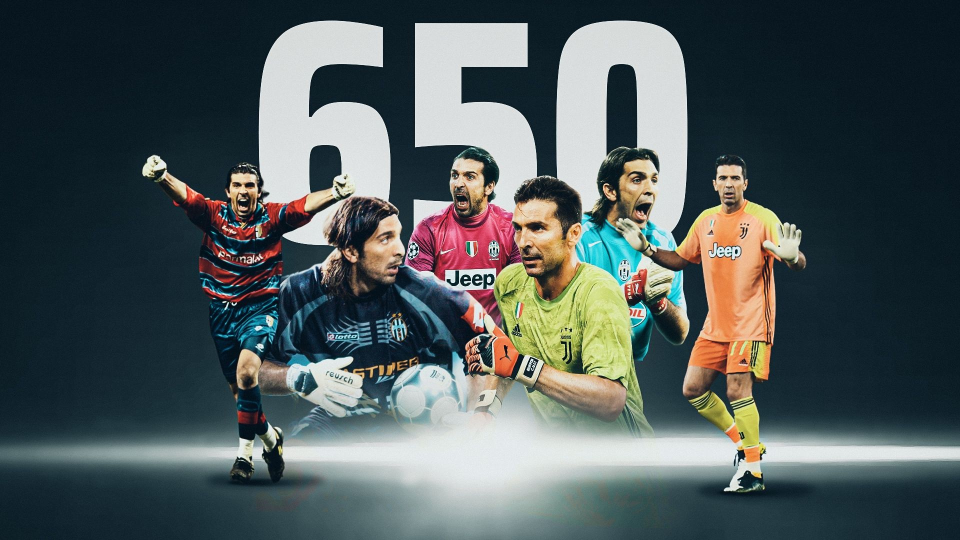 Buffon 650 presenze