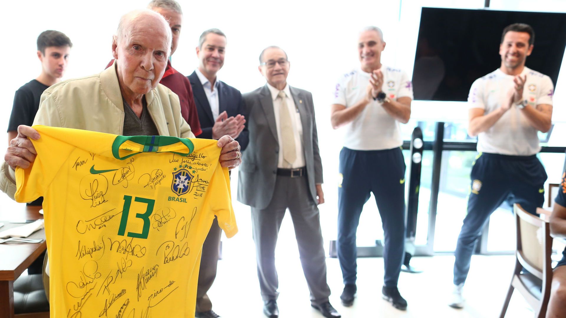 Zagallo Granja Comary 24 05 2018