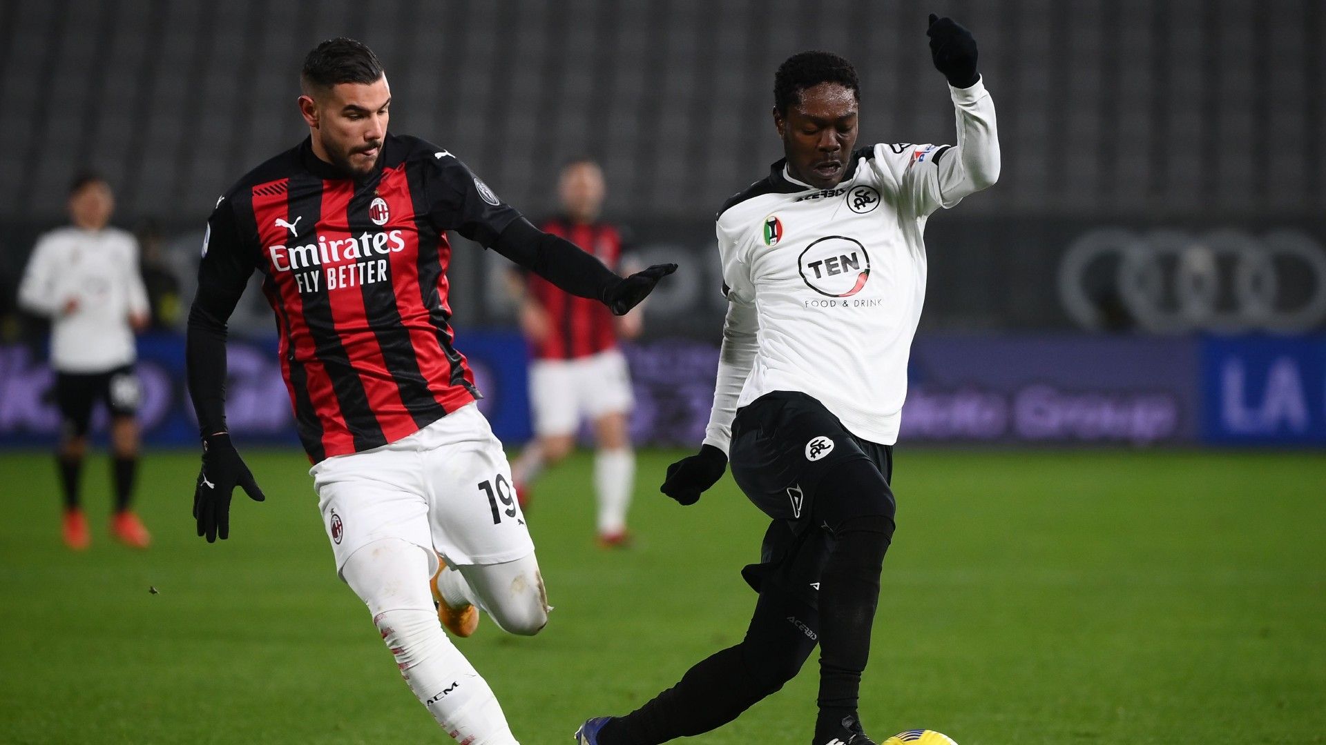 Theo Hernandez Gyasi Spezia Milan