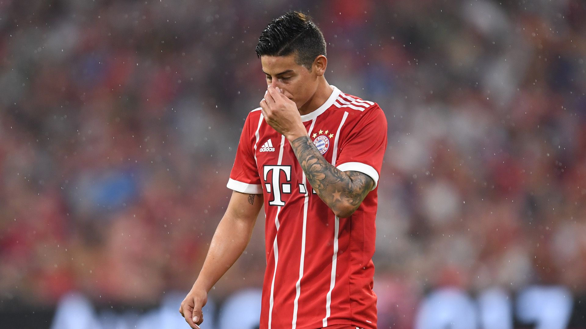 james rodriguez bayern münchen bundesliga 080117