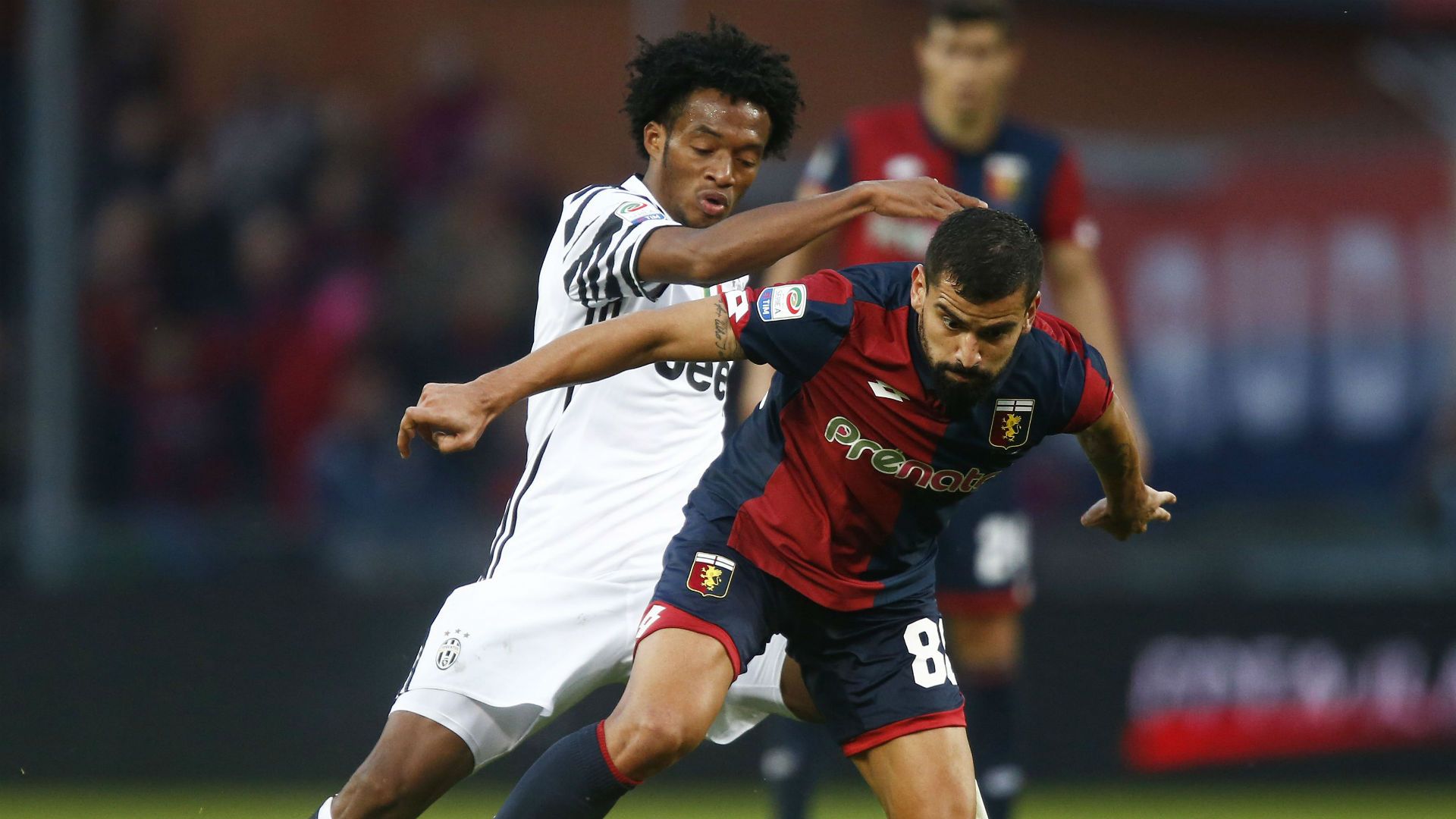 Juan Cuadrado Juventus vs Genoa 27112016