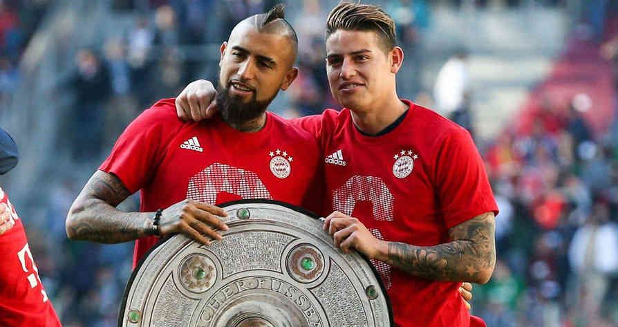 James Rodríguez campeón Bundesliga