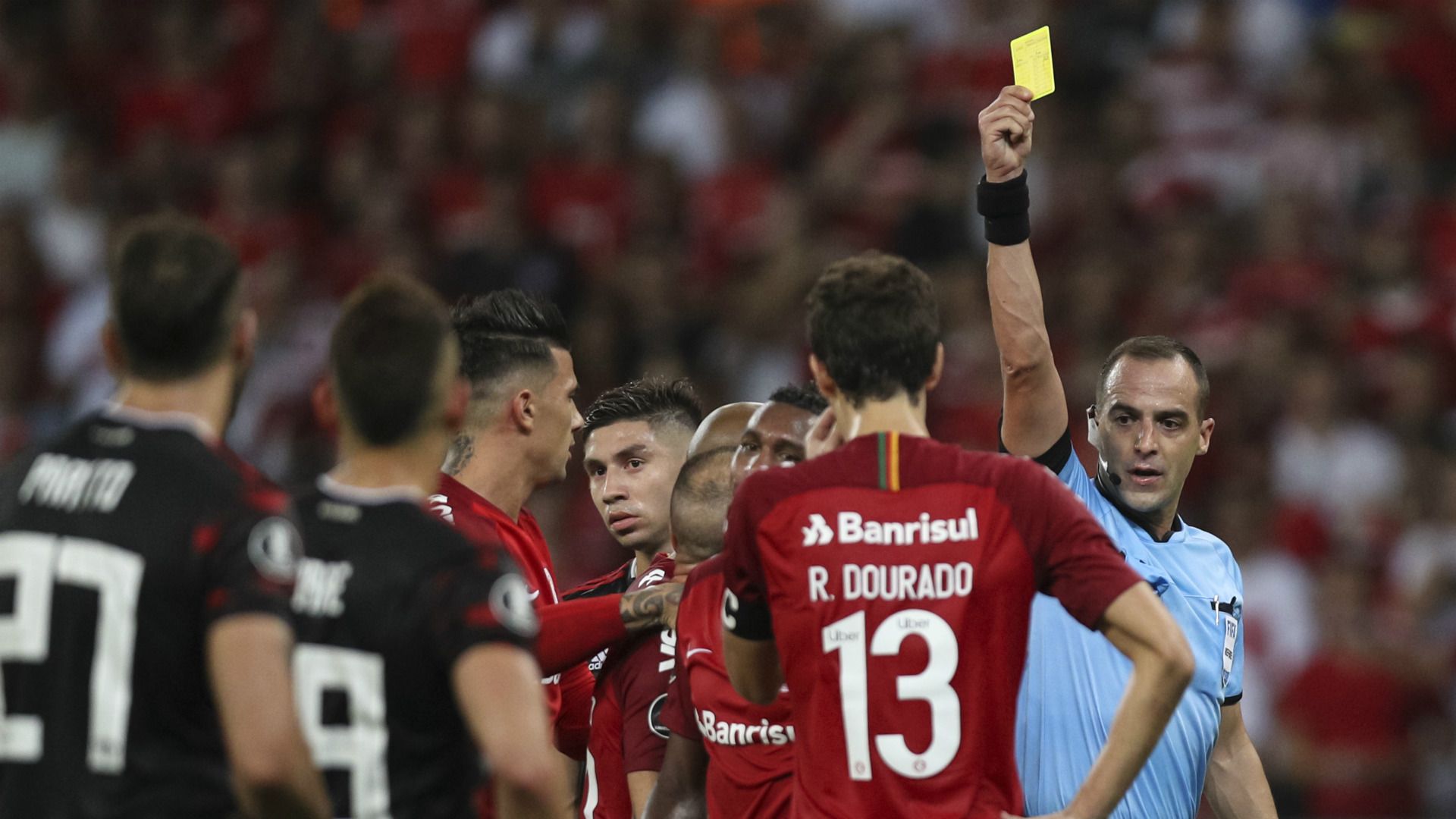 arbitro Esteban Ostojich Internacional River Copa Libertadores 03042019