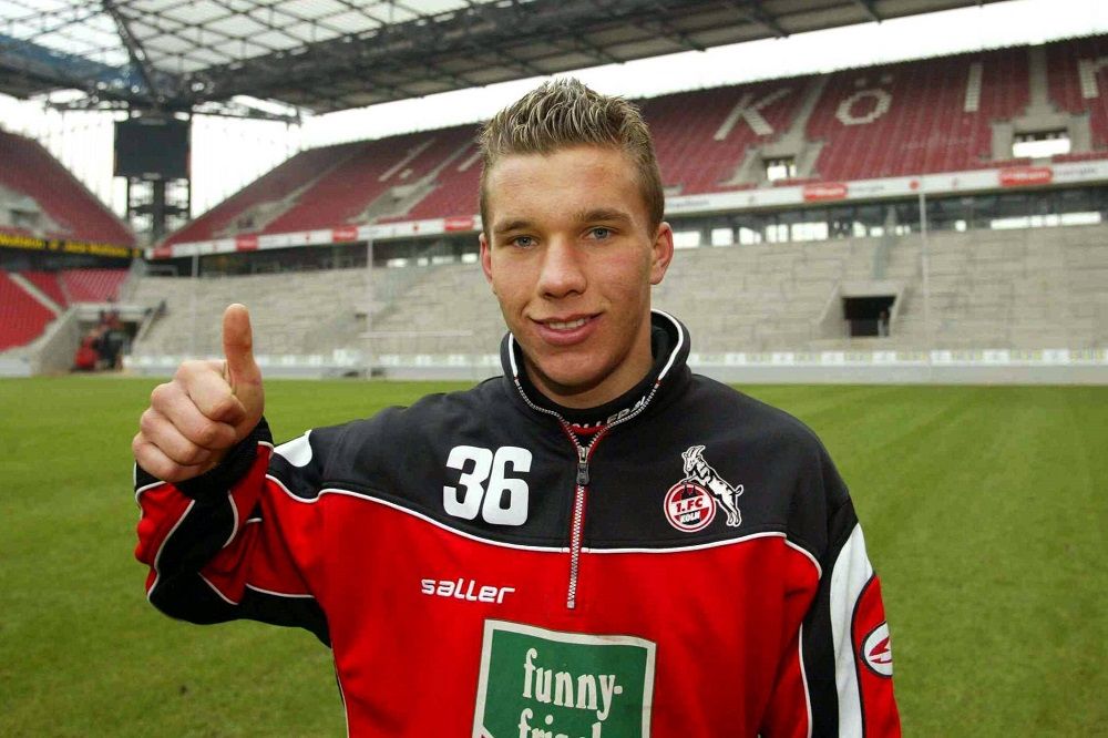 Lukas Podolski fiatalon nagy kedvenc lett