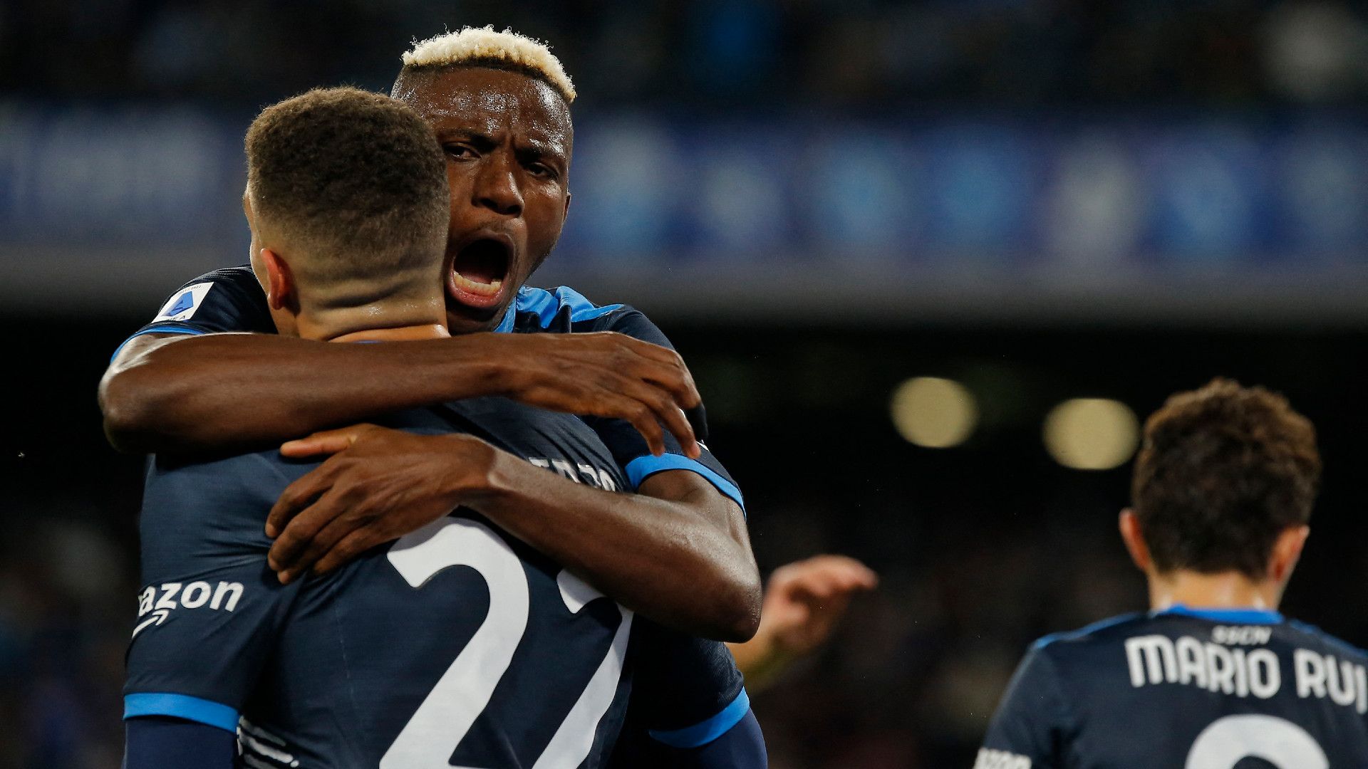 Di Lorenzo Osimhen Mario Rui Napoli Verona Serie A 07112021