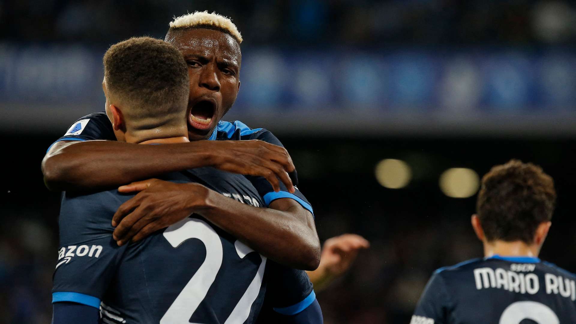 Di Lorenzo Osimhen Mario Rui Napoli Verona Serie A 07112021