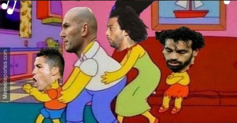 Memes Real Madrid vs Liverpool