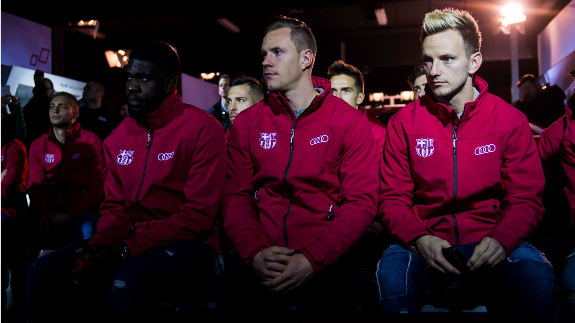 Ivan Rakitic Ter Stegen Audi Barcelona