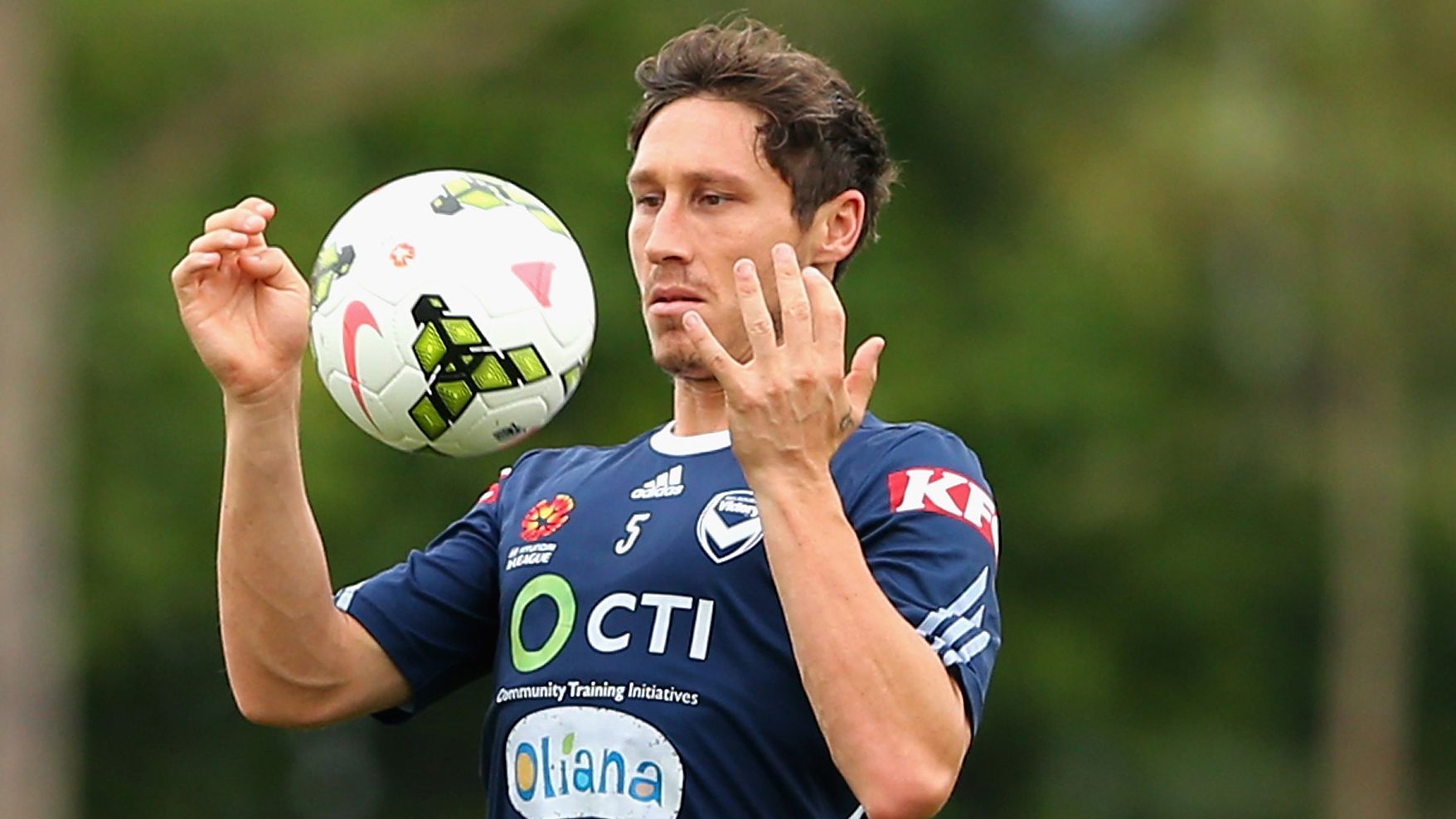 Mark Milligan Melbourne Victory A-League 2014-15