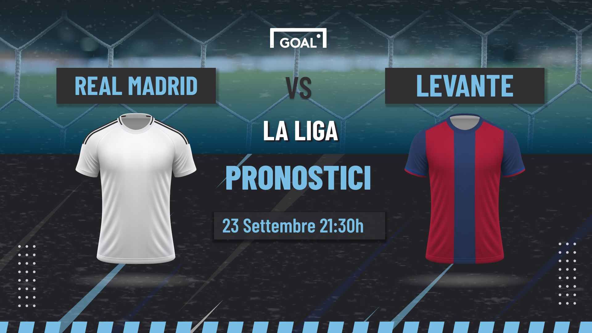 pronostici Levante - Real Madrid