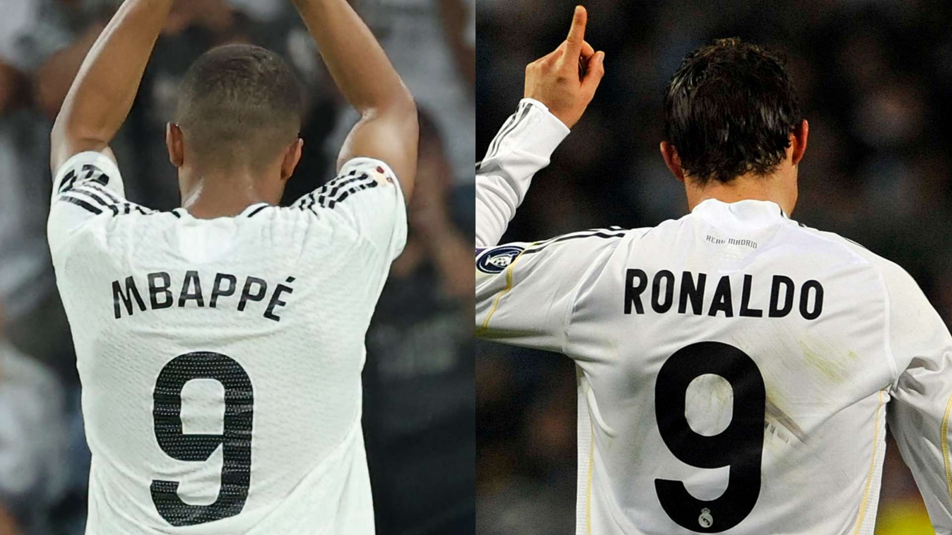 Kylian Mbappe Cristiano Ronaldo 9 Real Madrid