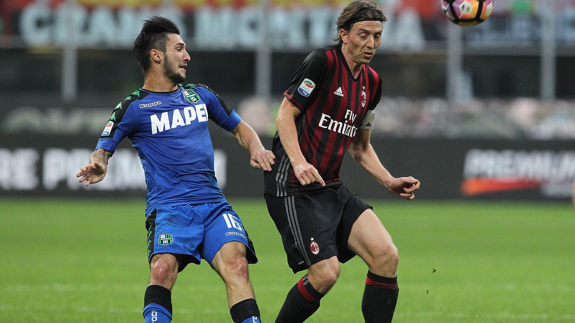 Montolivo Politano Milan Sassuolo Serie A