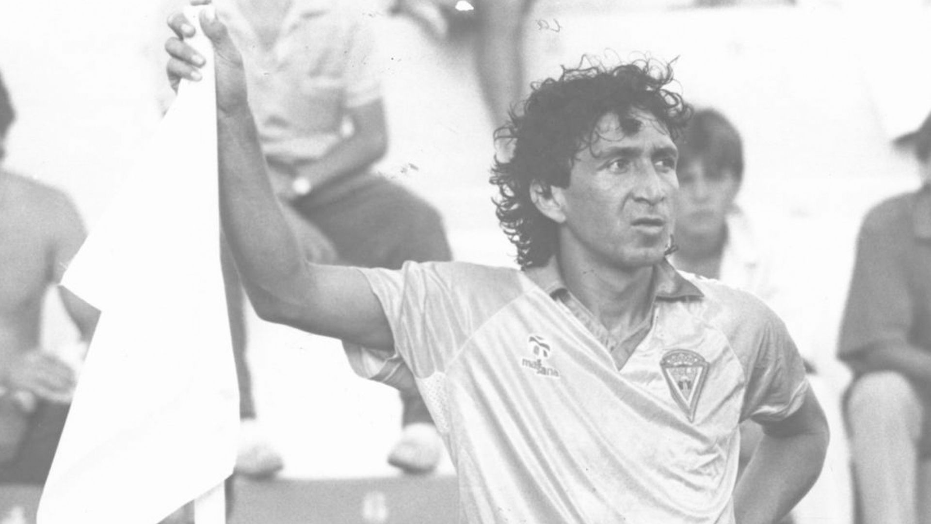 Jorge Mágico González, exfutbolista del Cádiz y de la selección de El Salvador