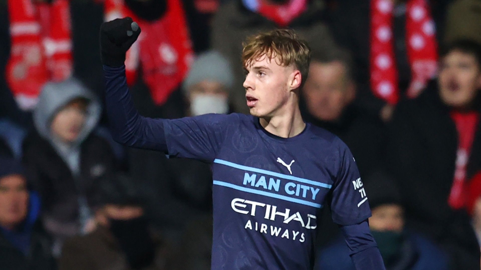 Cole Palmer Manchester City 2021-22