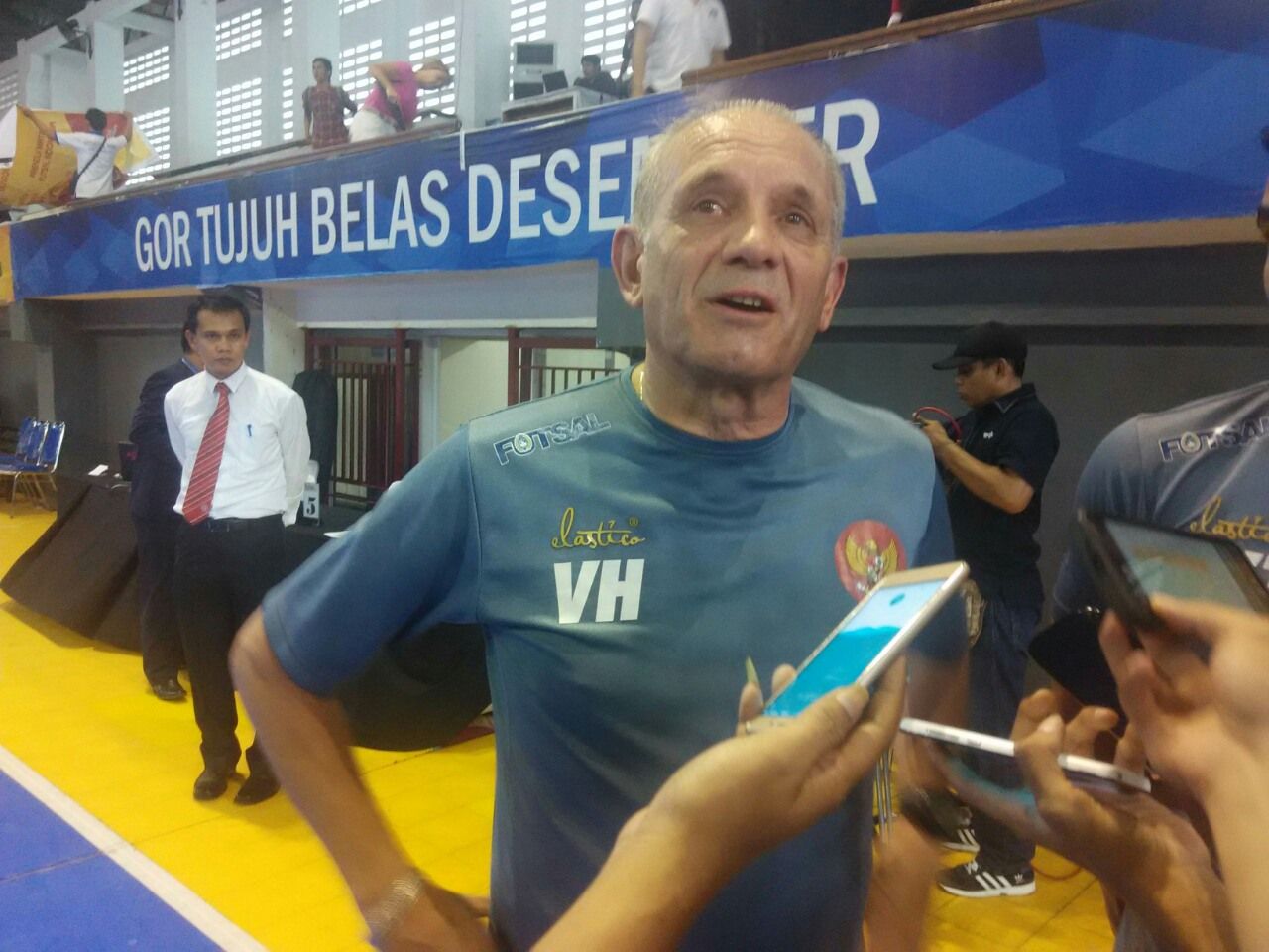 Vic Hermans - pelatih timnas futsal Indonesia