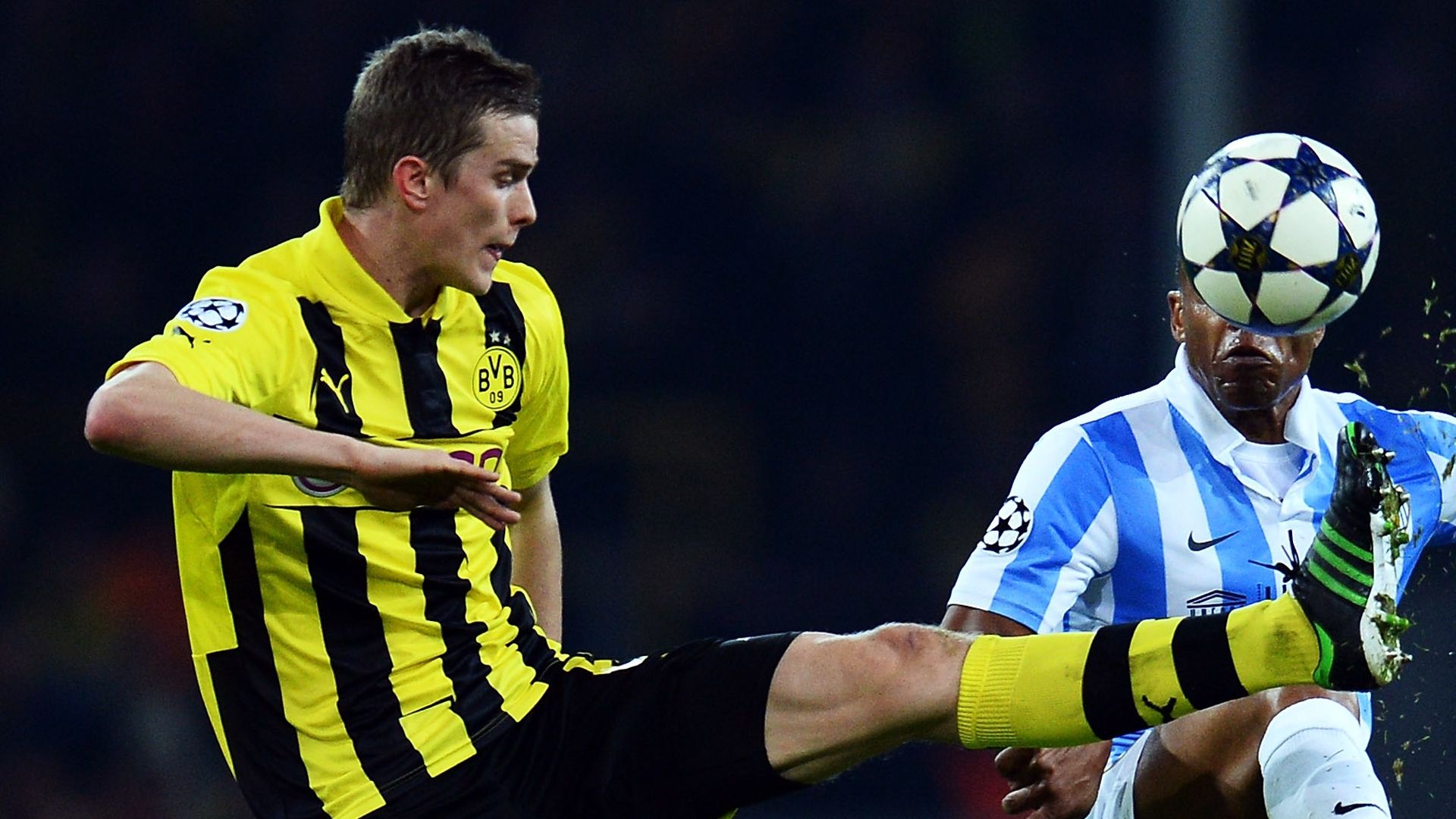 Sven bender Dortmund Malaga 04092013