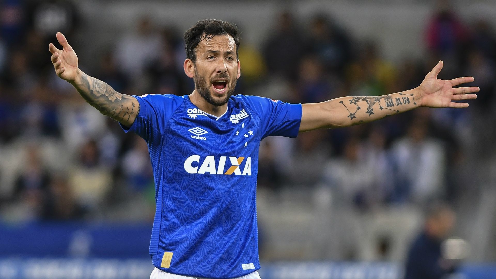 Ariel Cabral Cruzeiro Vitória Campeonato Brasileiro 30072017