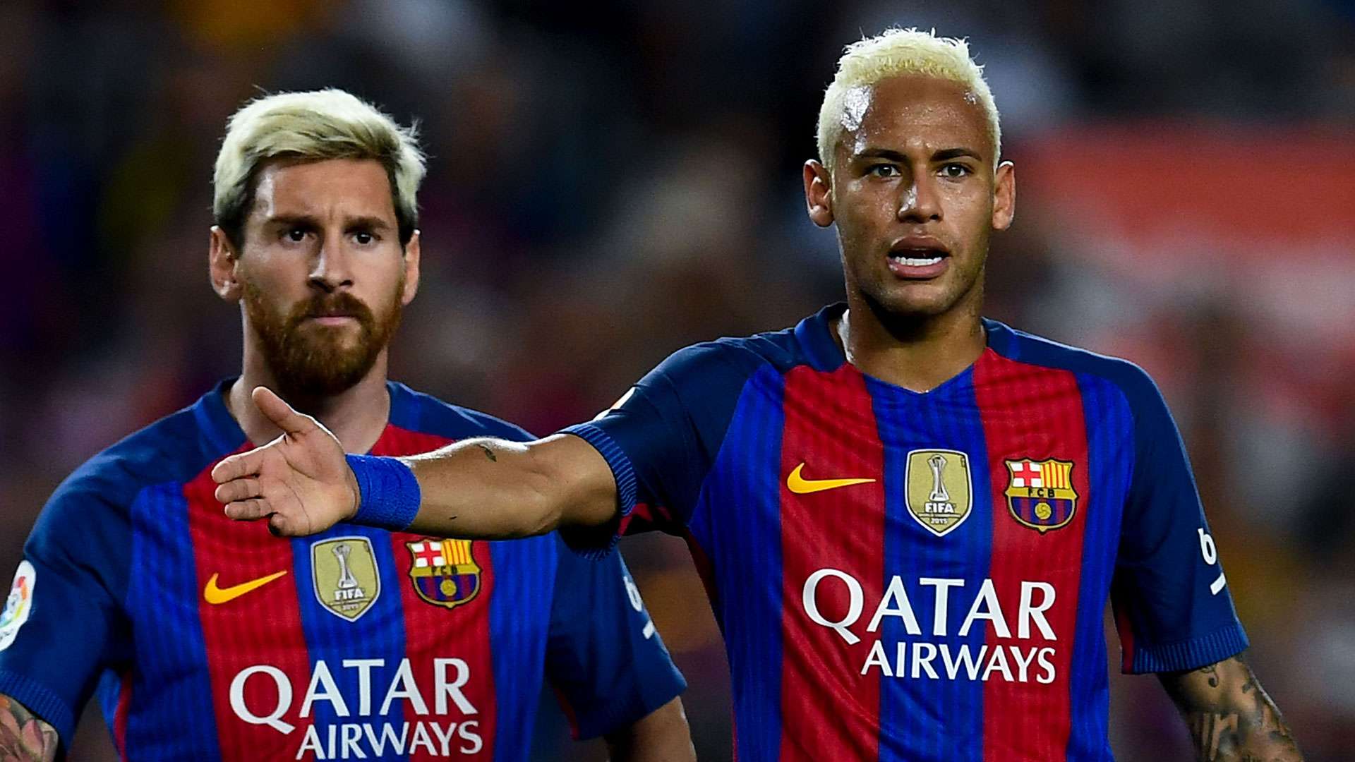 Neymar, Lionel Messi 09102016