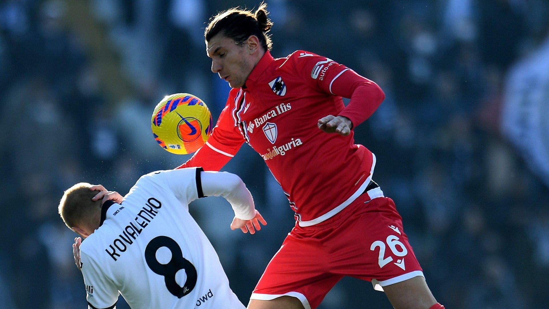 Kovalenko Magnani Spezia Sampdoria Serie A