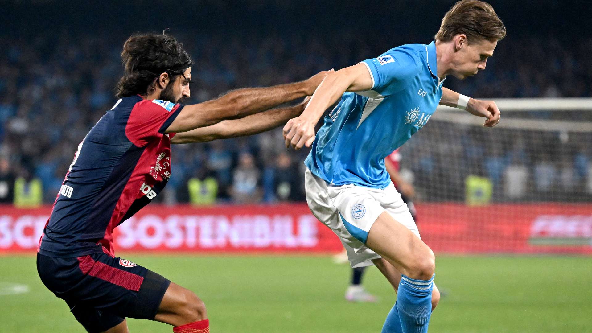 McTominay Napoli Cagliari Serie A