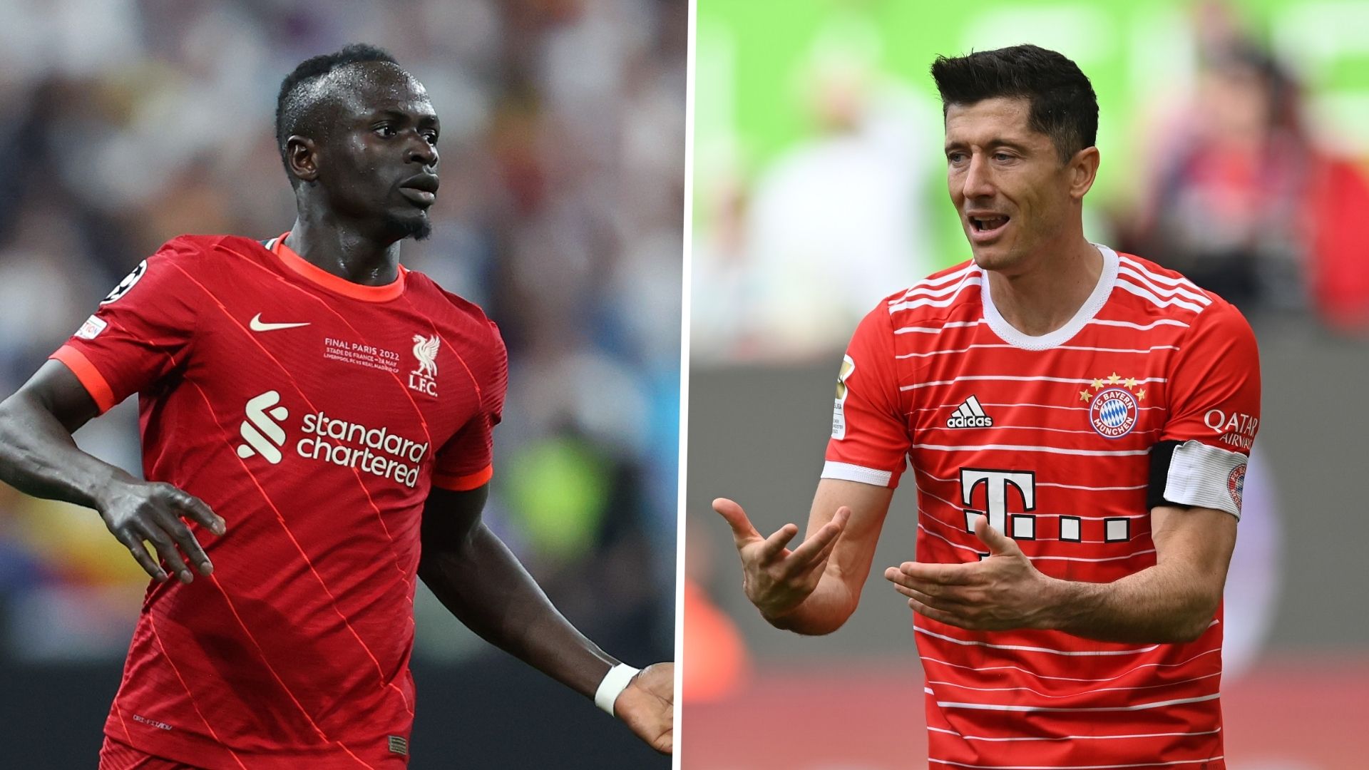 Sadio Mane Robert Lewandowski