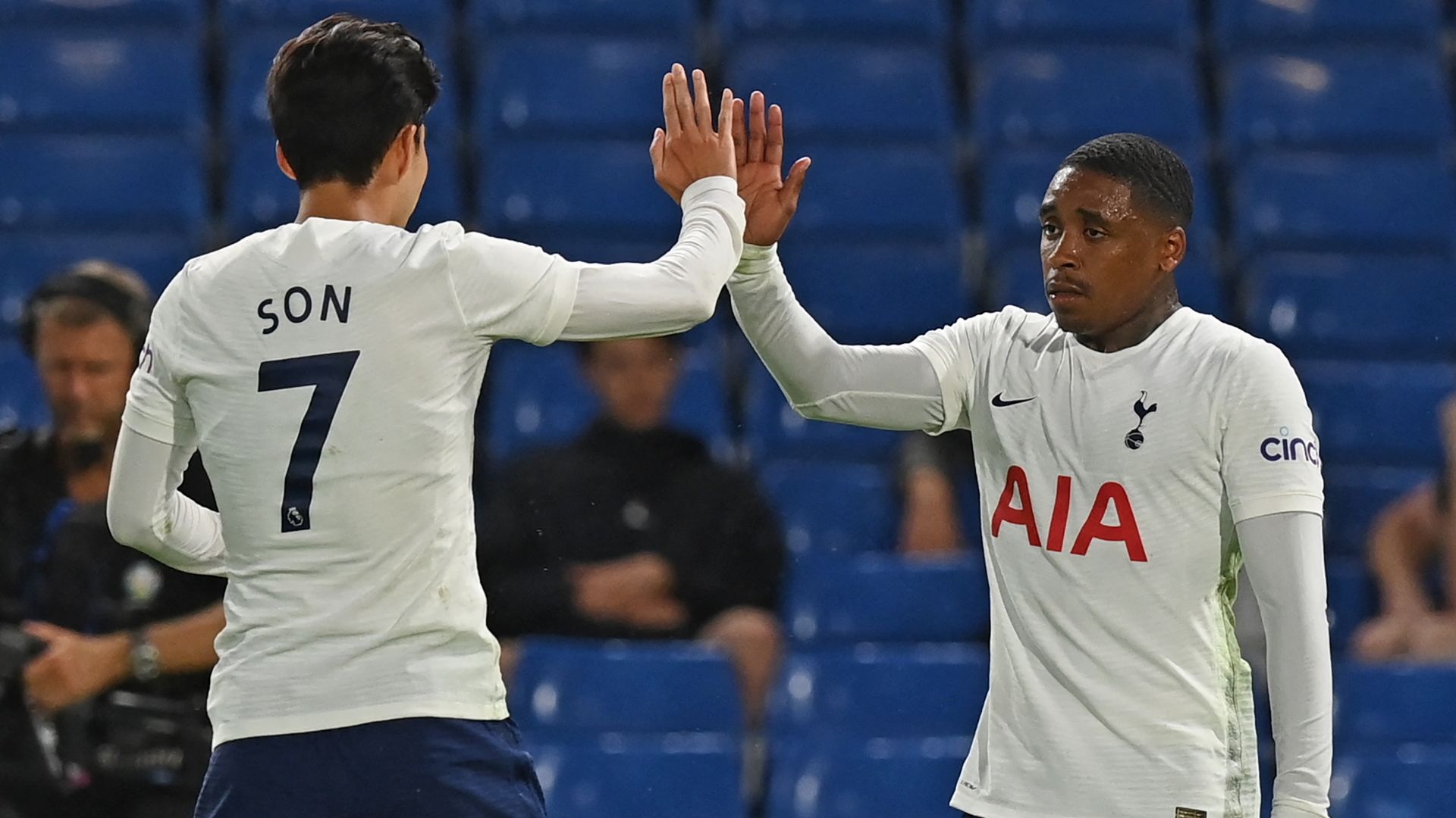 Heung-min Son, Steven Bergwijn, Tottenham 2021-22