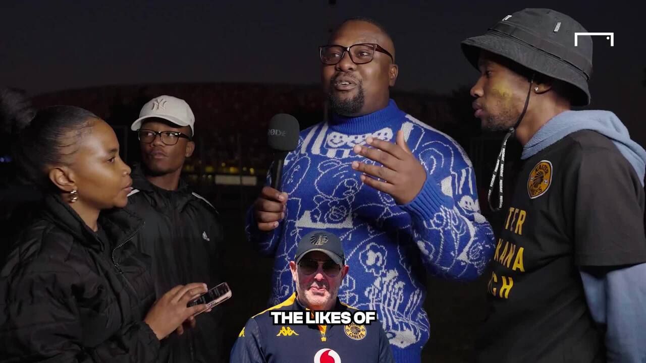 Kaizer Chiefs fans on Nabi future video