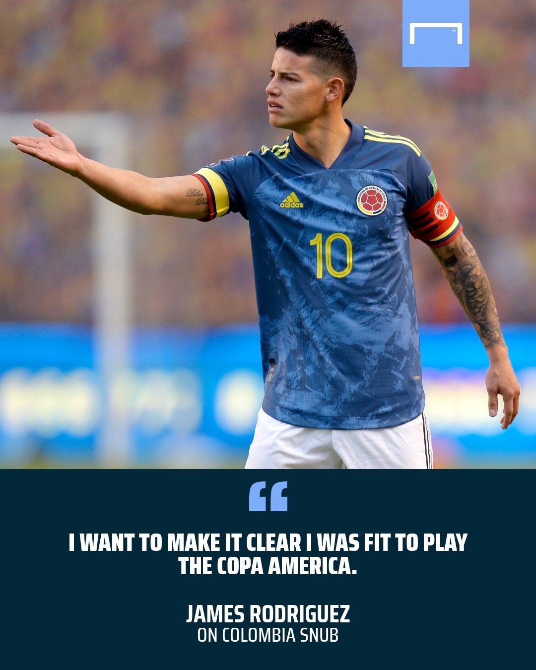 James Rodriguez Colombia GFX
