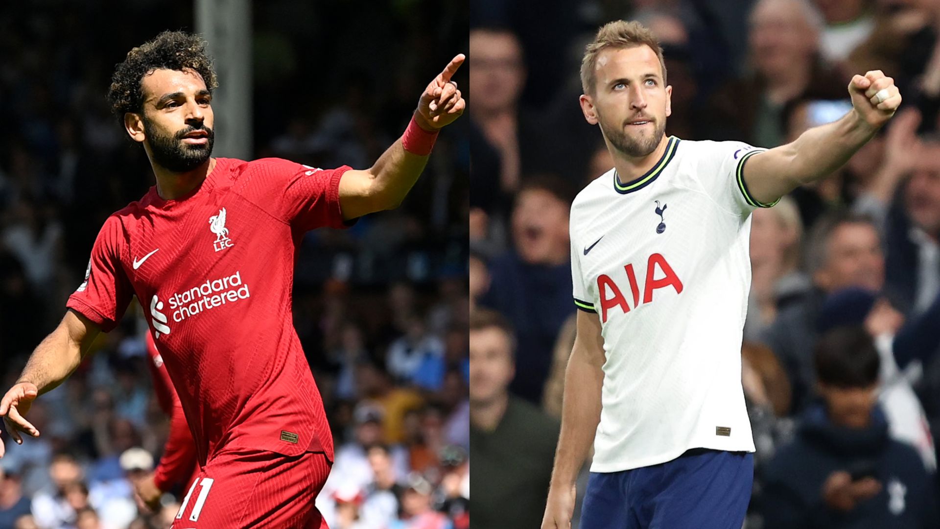 Liverpool Tottenham Salah Kane Premier League