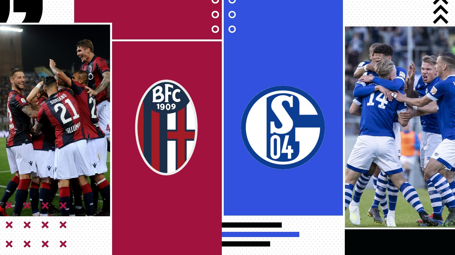 Bologna-Schalke 04 tv streaming