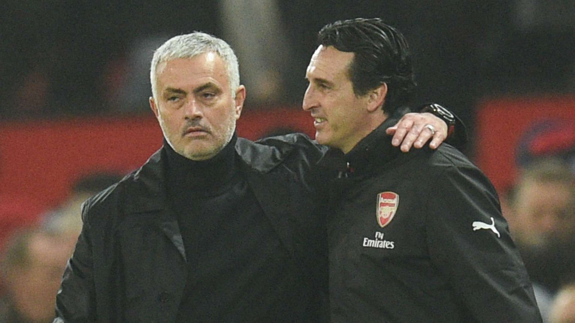 Jose Mourinho Unai Emery Arsenal 2018-19
