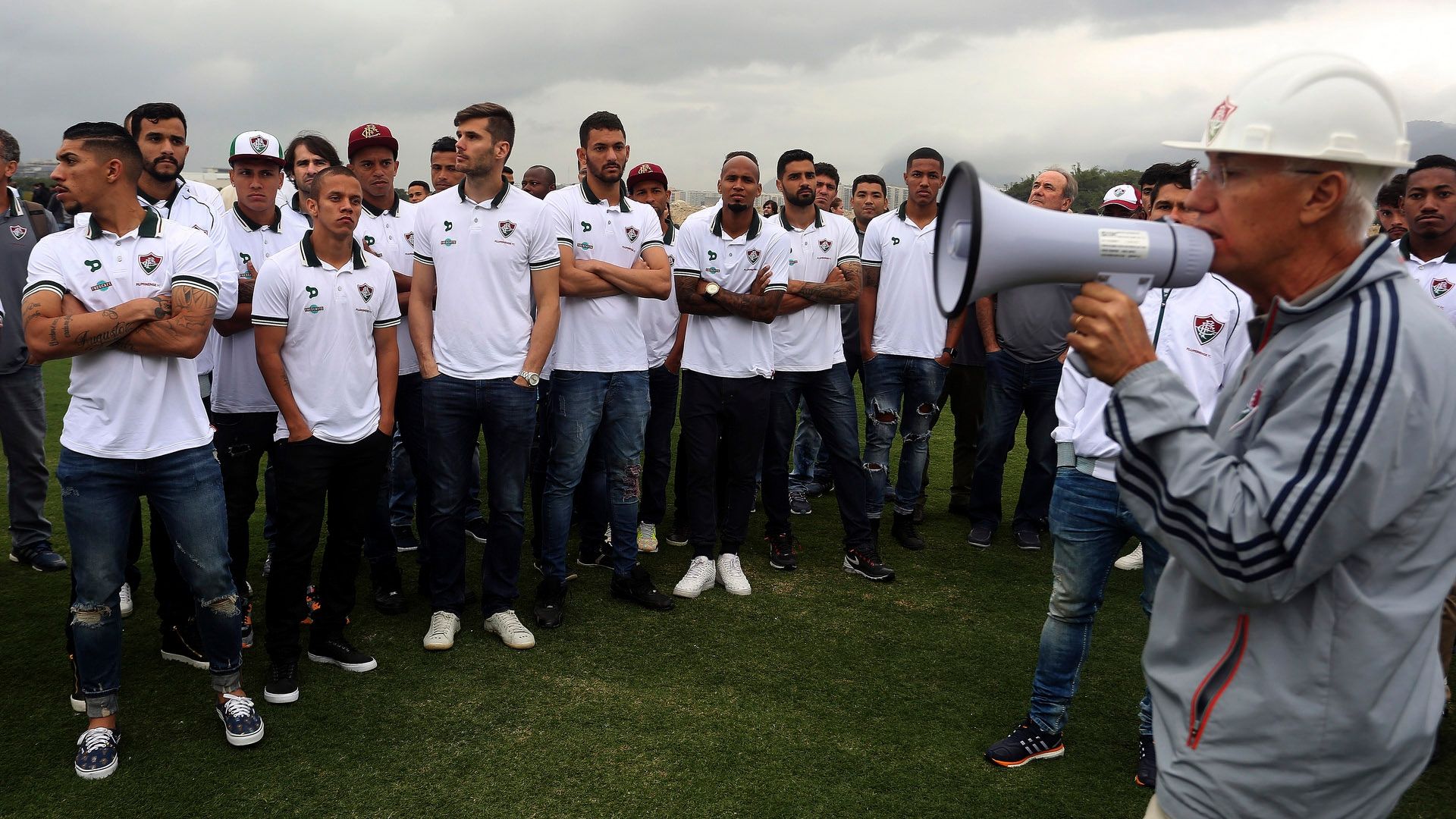 Pedro Antônio VP projetos especiais Fluminense e jogadores CT 21 07 16