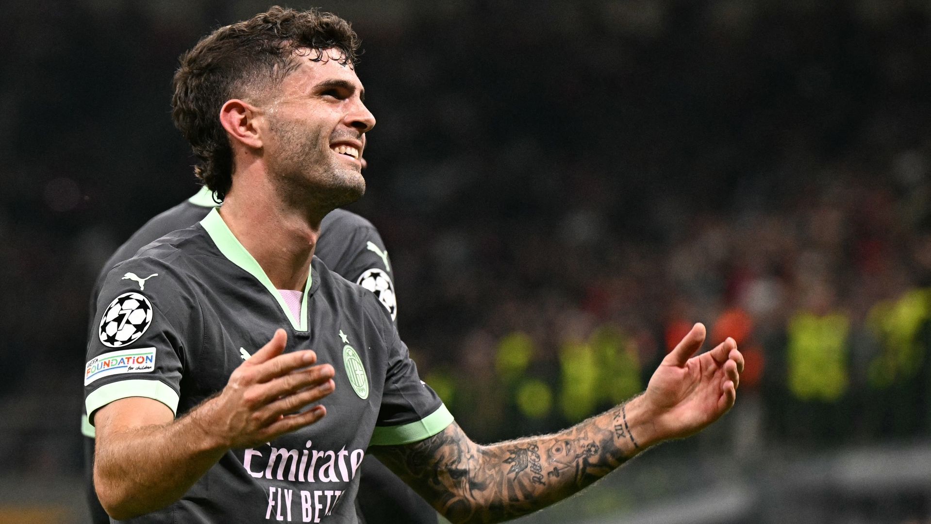 Pulisic Milan Brugge 22102024