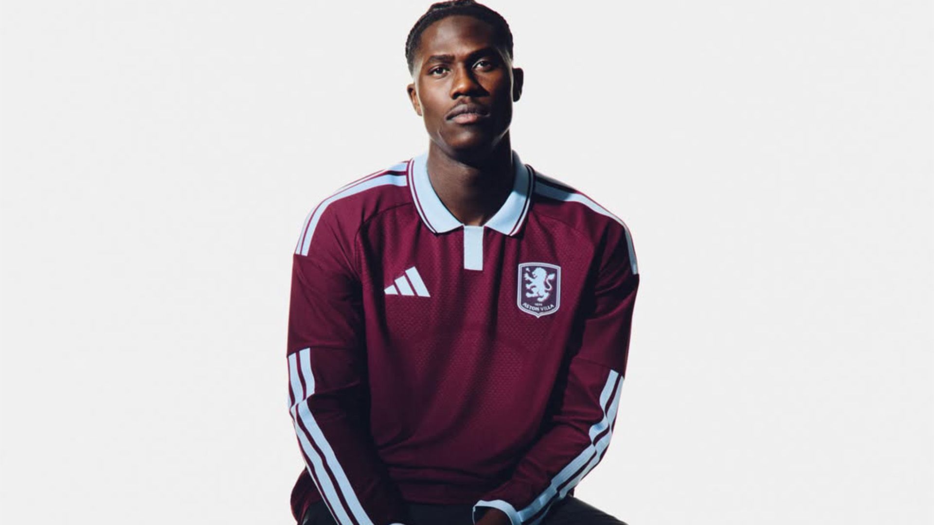 Aston Villa home kit 1