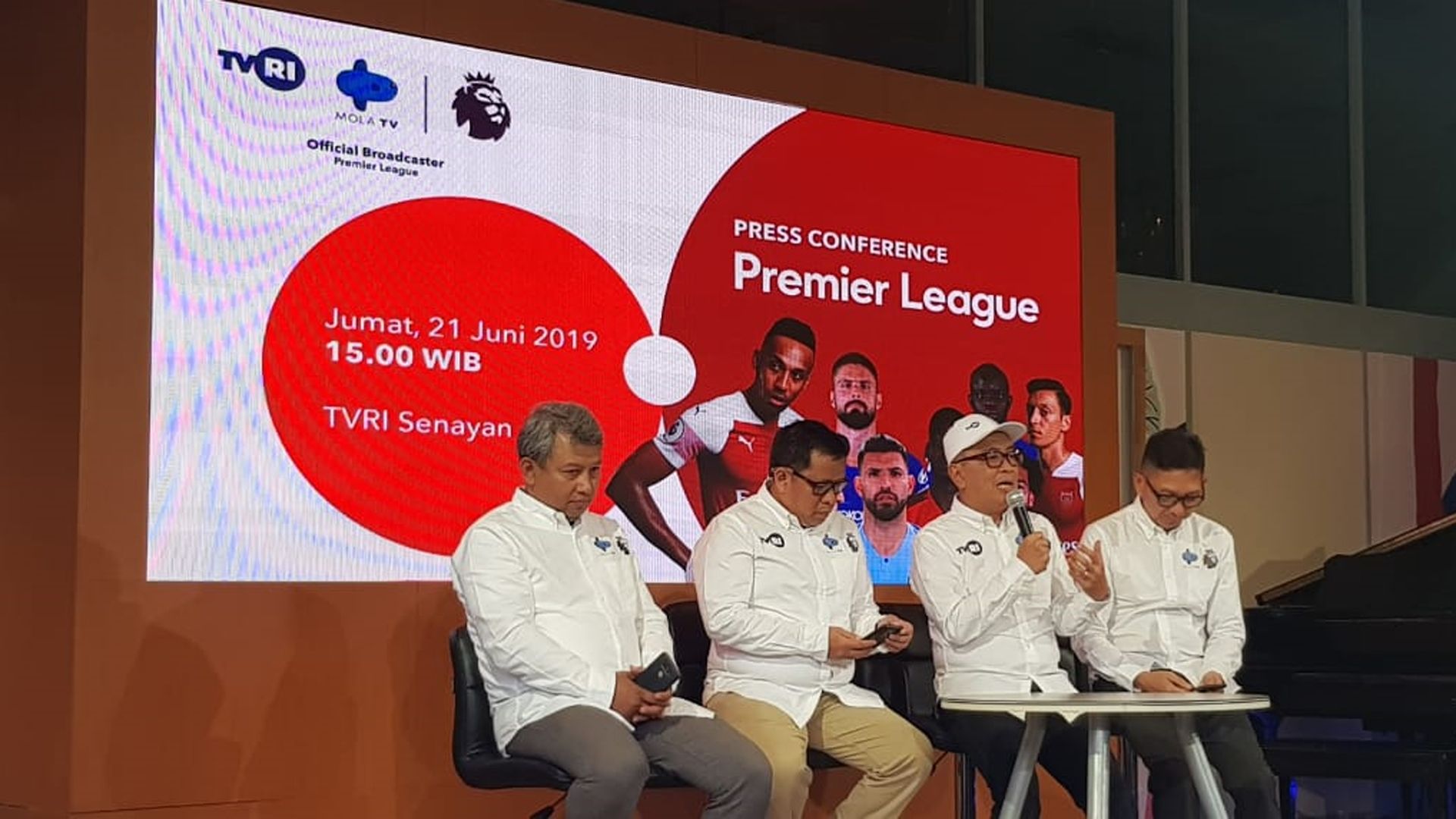 Jumpa Pers TVRI Premier League