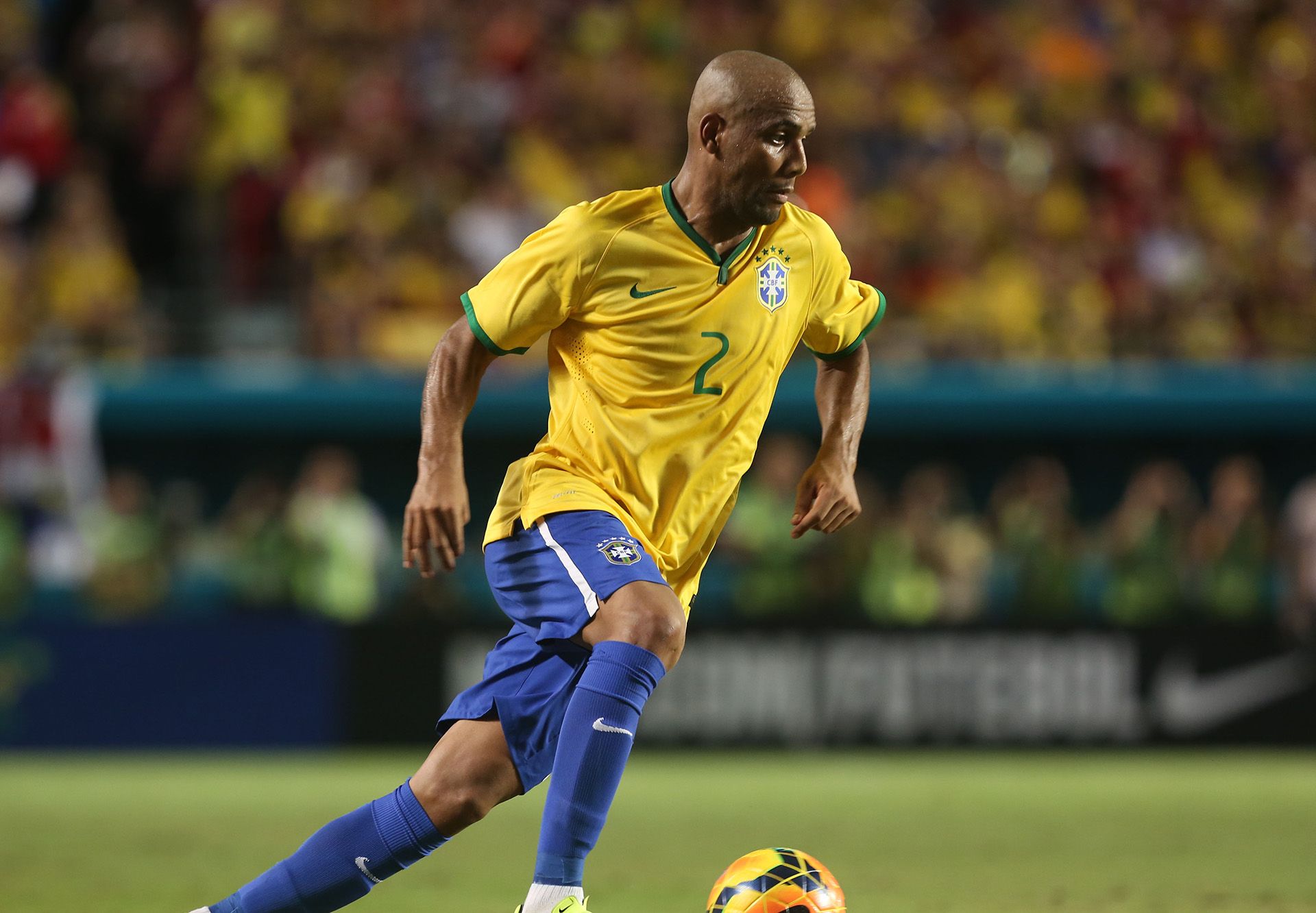 Maicon Brazil Colombia Friendly 09052014