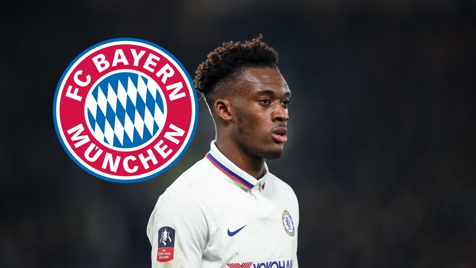 Callum Hudson-Odoi Chelsea Bayern Munich GFX