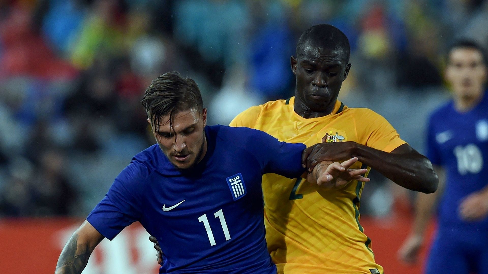 Jason Geria Australia v Greece Friendly 04062016