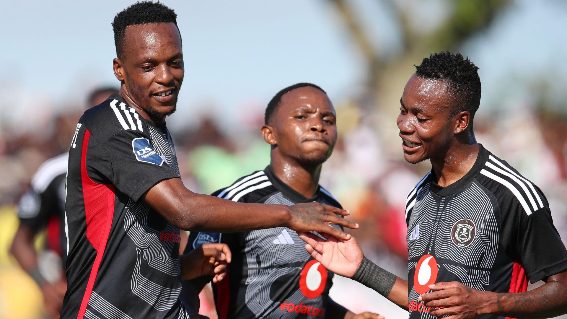 Patrick Maswanganyi, Ndabayithethwa Ndlondlo & Katlego Otladisa, Orlando Pirates, 2023