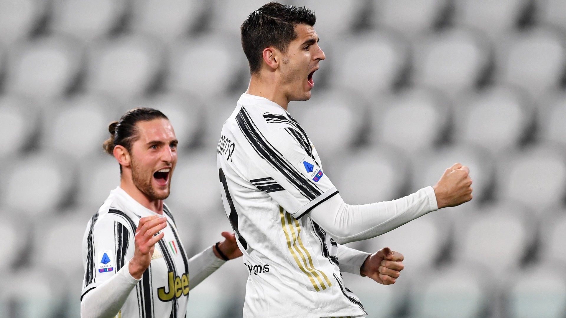 Rabiot Morata Juventus Lazio