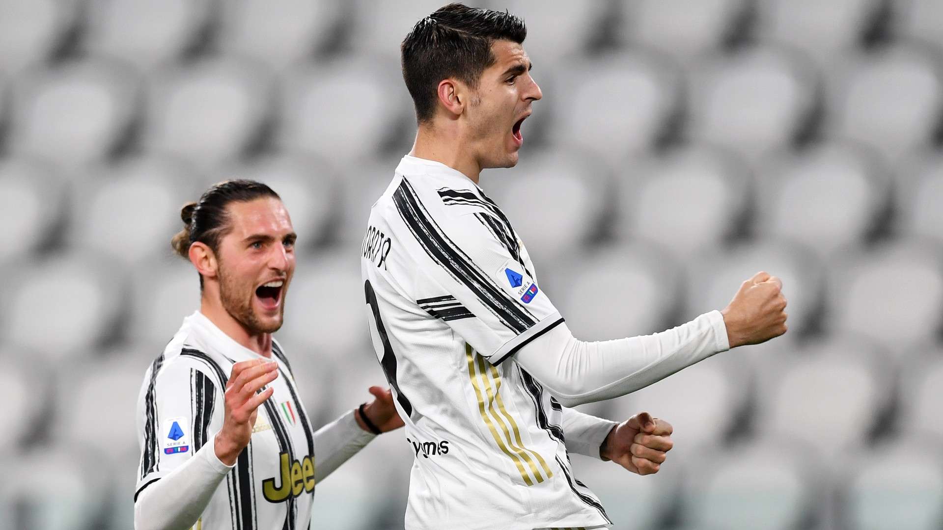 Rabiot Morata Juventus Lazio