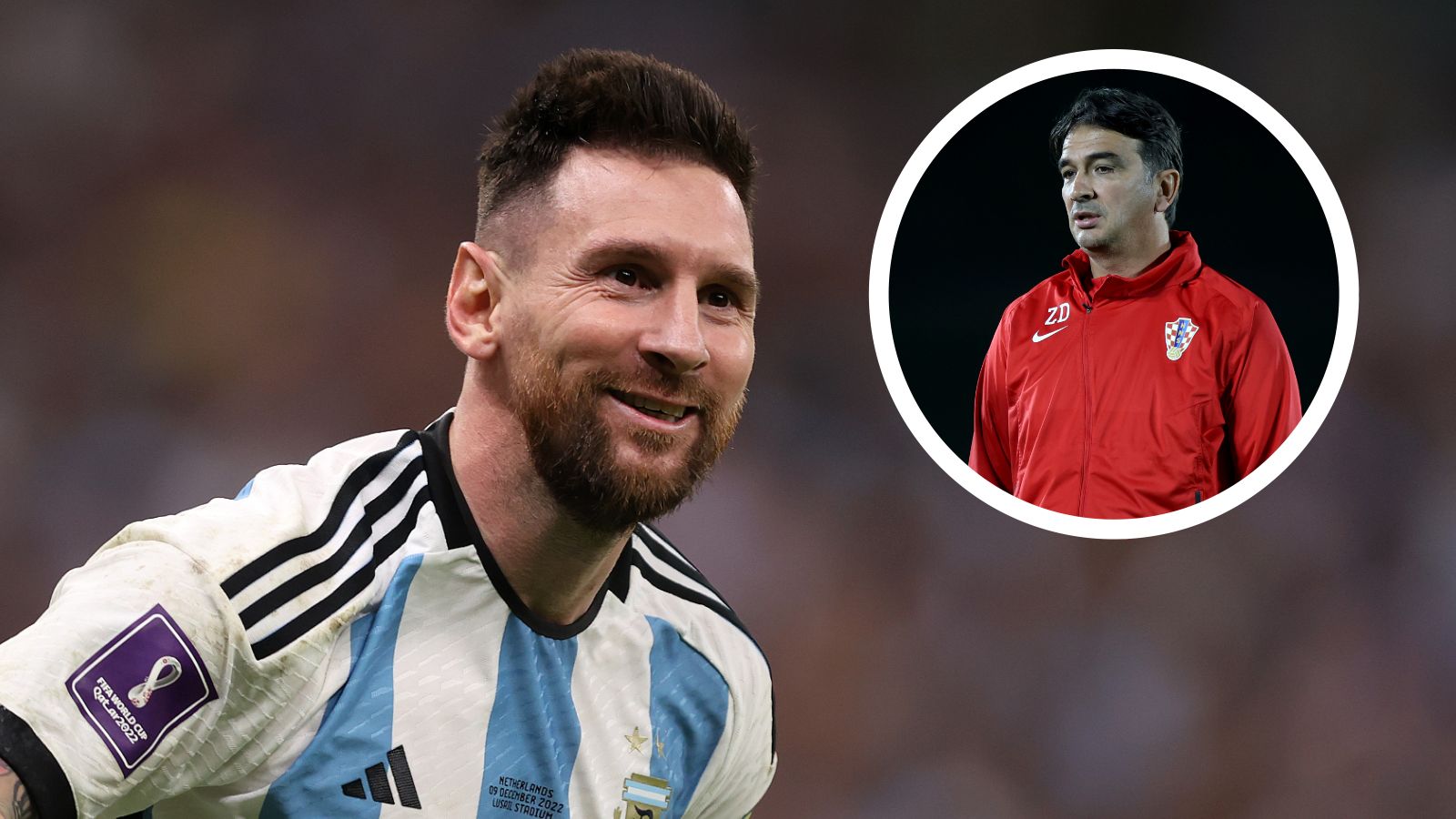 Lionel Messi Zlatco Dalic