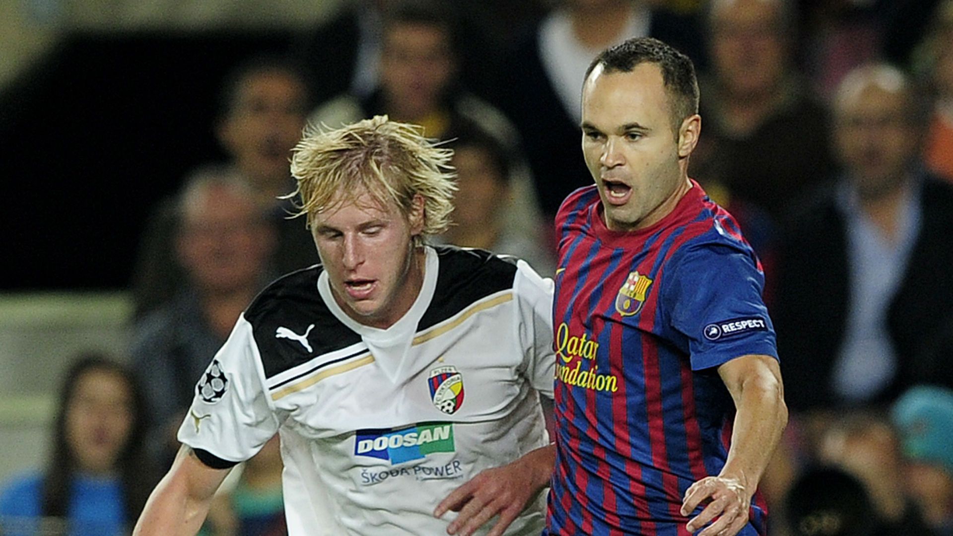Frantisek Rajtoral Barcelona 2011 Viktoria Plzen