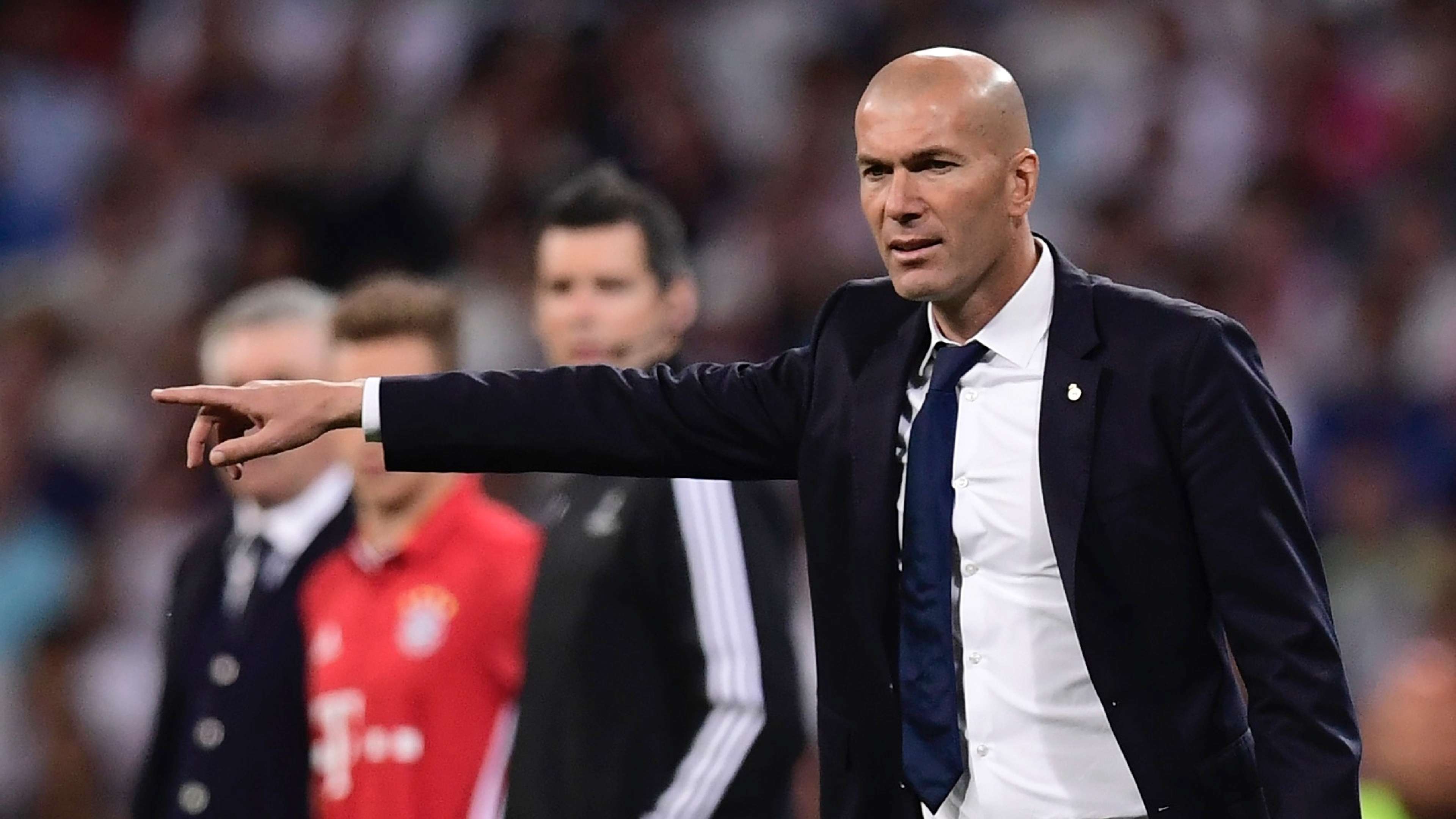 Zinedine Zidane Real Madrid Bayern Munich UCL 18042017