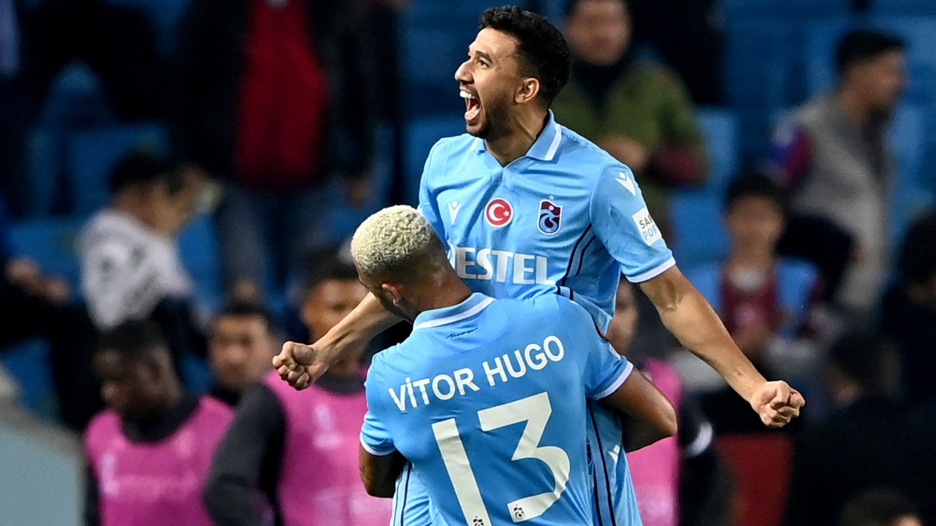 Trabzonspor's Egyptian midfielder Trézéguet