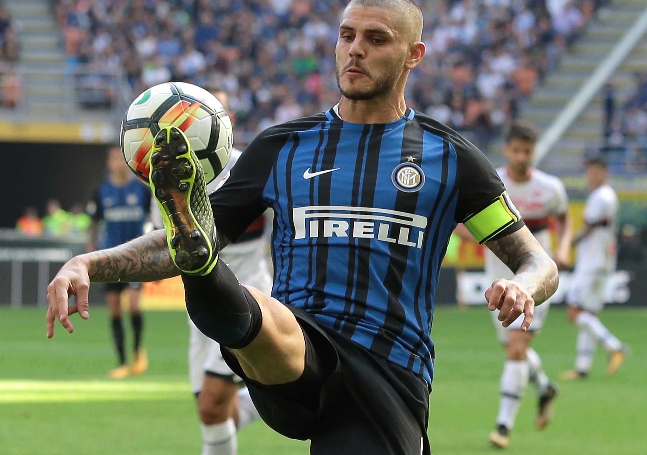 Mauro Icardi Internazionale Genoa Serie A 24092017