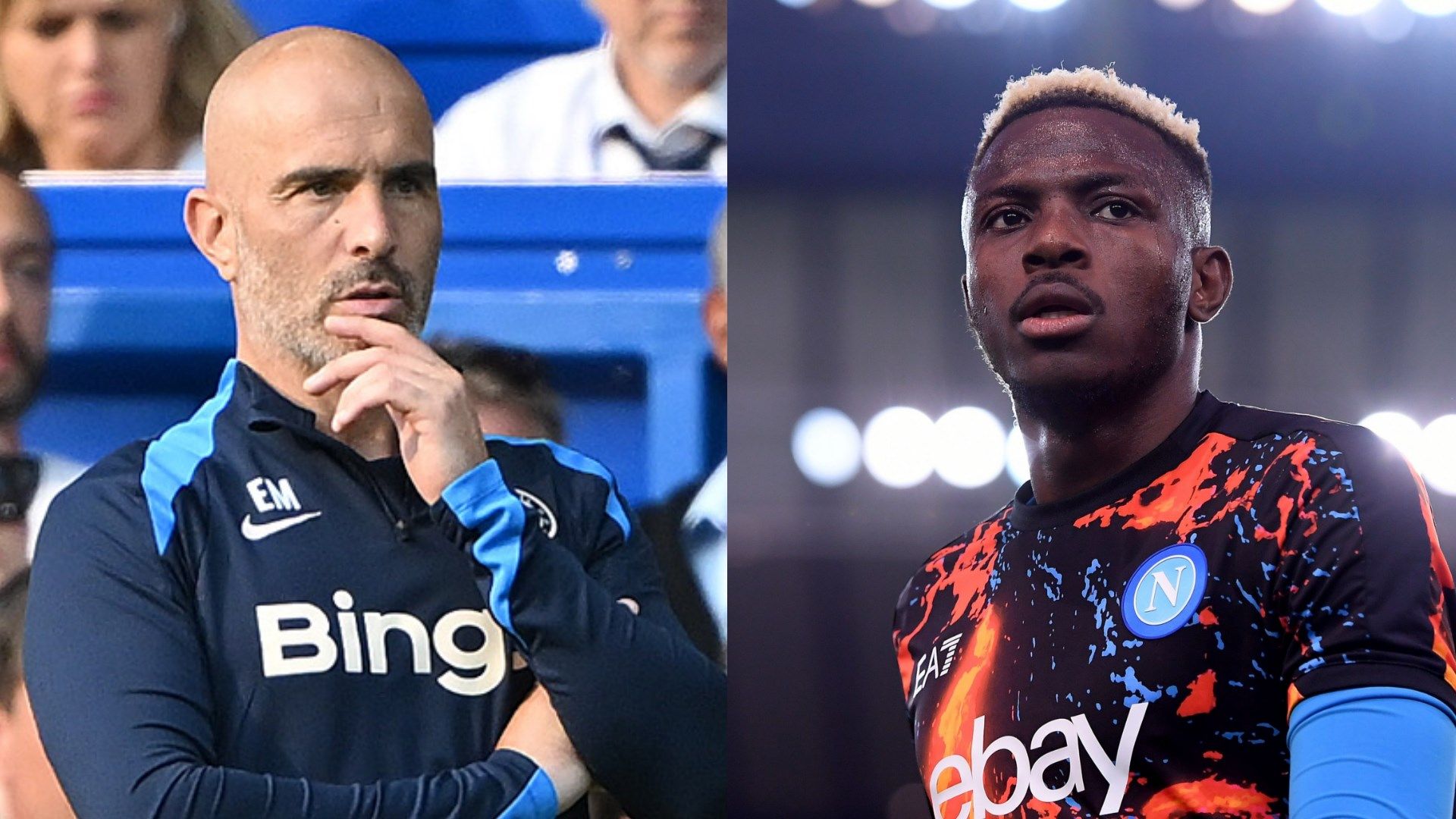 Enzo Maresca Victor Osimhen