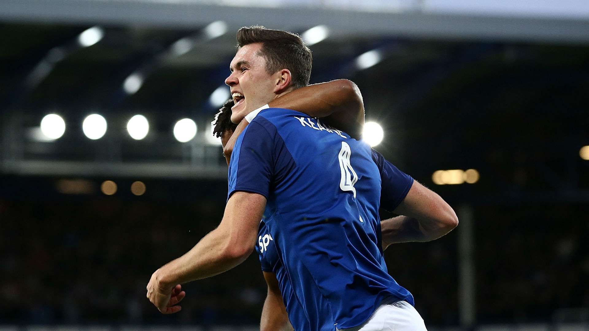 Michael Keane Everton Europa League