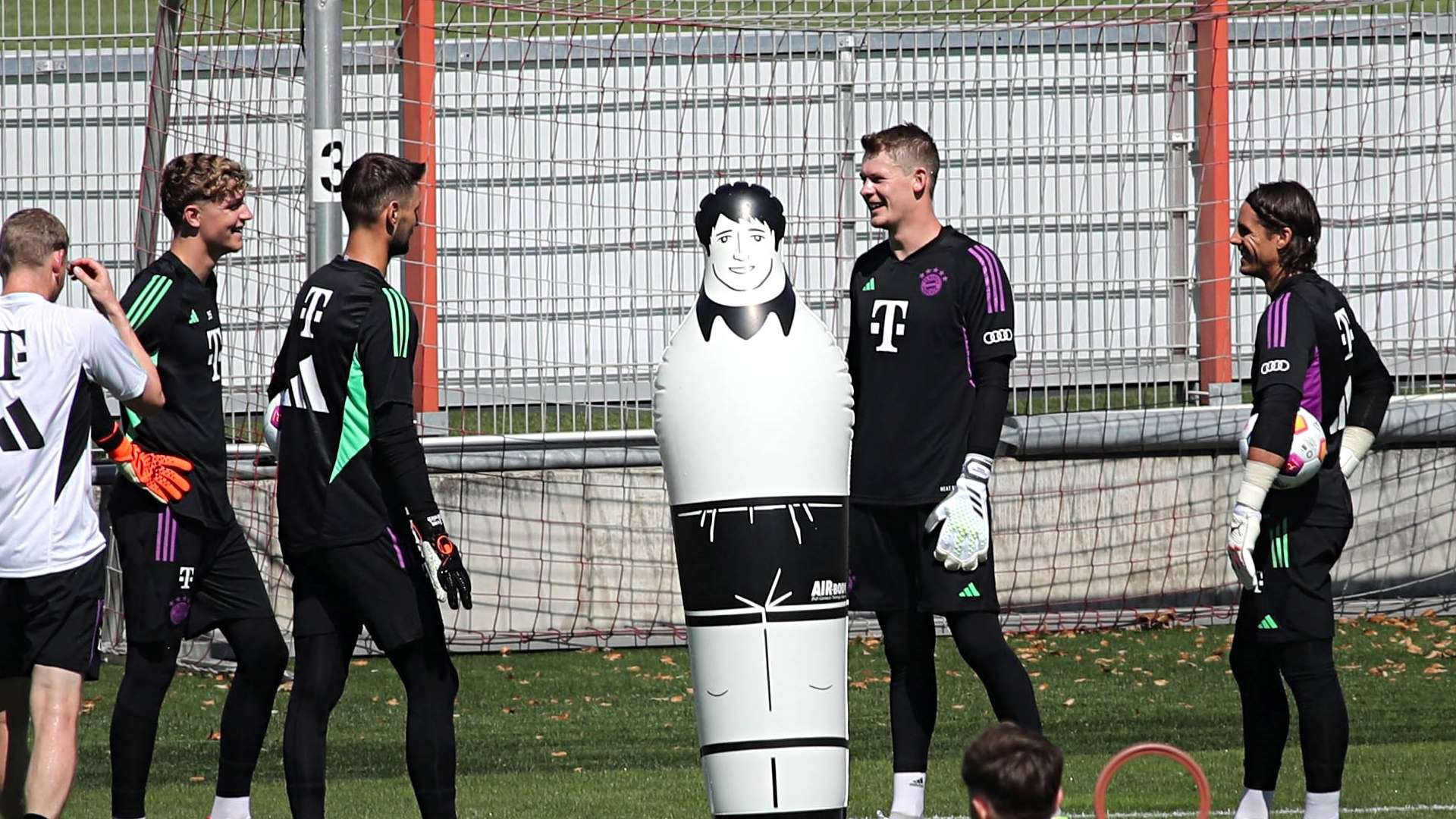 Johannes Schenk, Sven Ulreich, Alexander Nübel und Yann Sommer