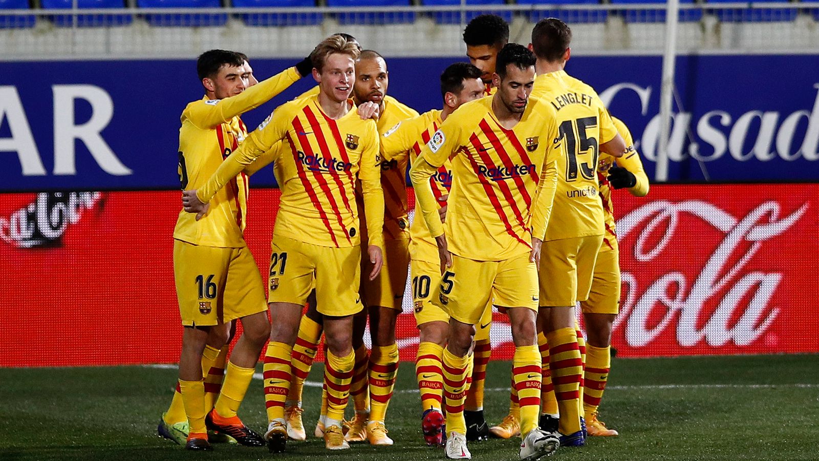 De Jong Huesca Barcelona LaLiga